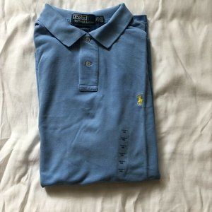 NEW Polo Ralph Lauren Men's Blue Cotton Shirt 2XL